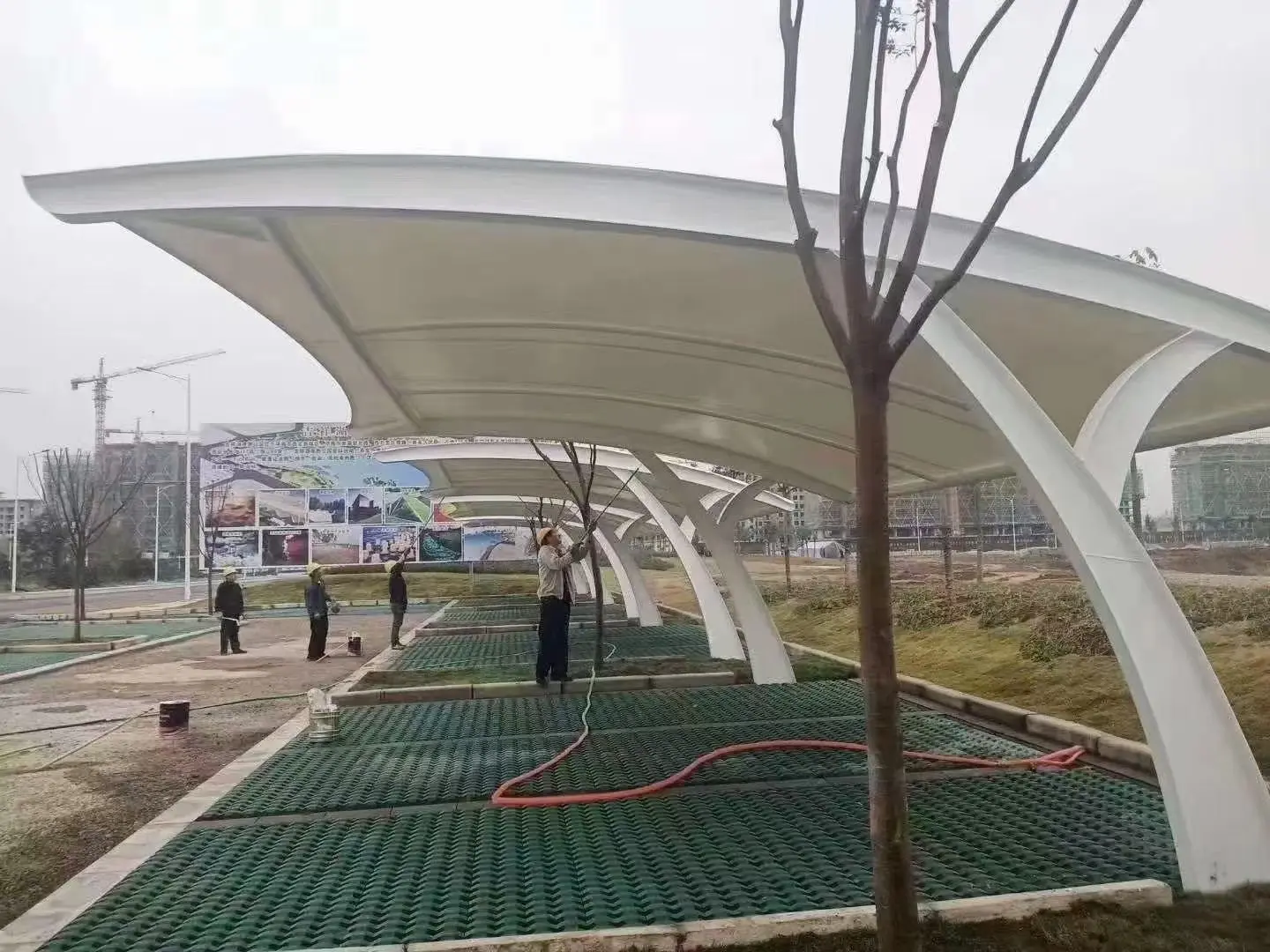 贵州松桃膜结构车棚采购避坑指南：本地气候不同，别拿低价当性价比