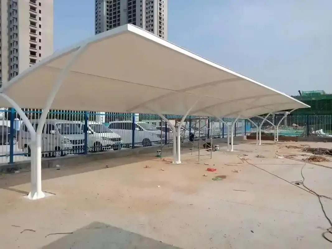 贵州松桃园区停车棚为何生锈漏水？选购膜结构先避开这三个坑